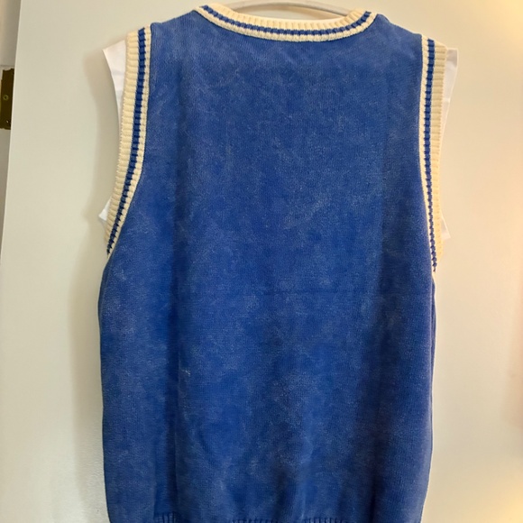 Pilcro Sporty Sleeveless Twofer Sweater - Picture 2 of 5